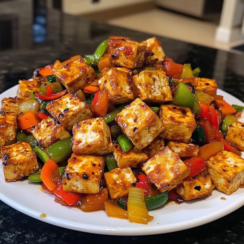 High Protein Tofu Stir Fry