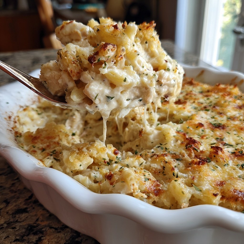 Creamy Chicken And Rice Casserole