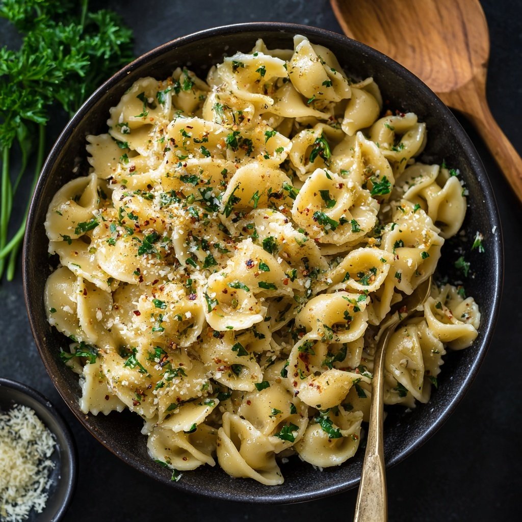 Easy Garlic Butter Pasta Dinner