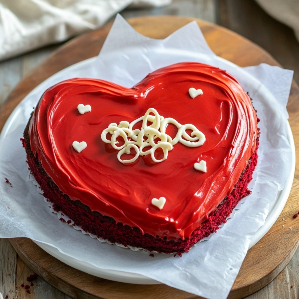 Valentines Heart Cake Recipe