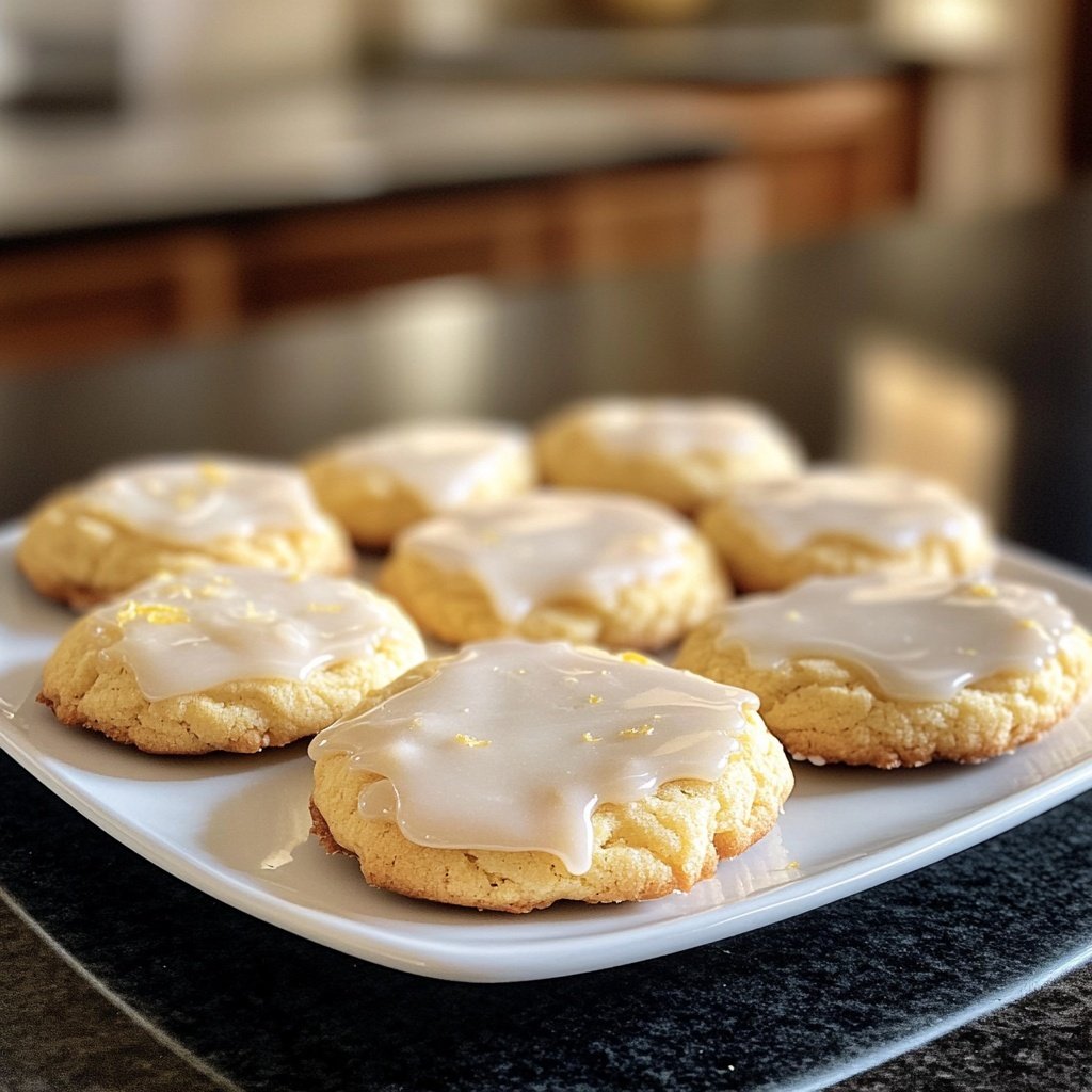 Soft & Chewy Lemon Cookies
