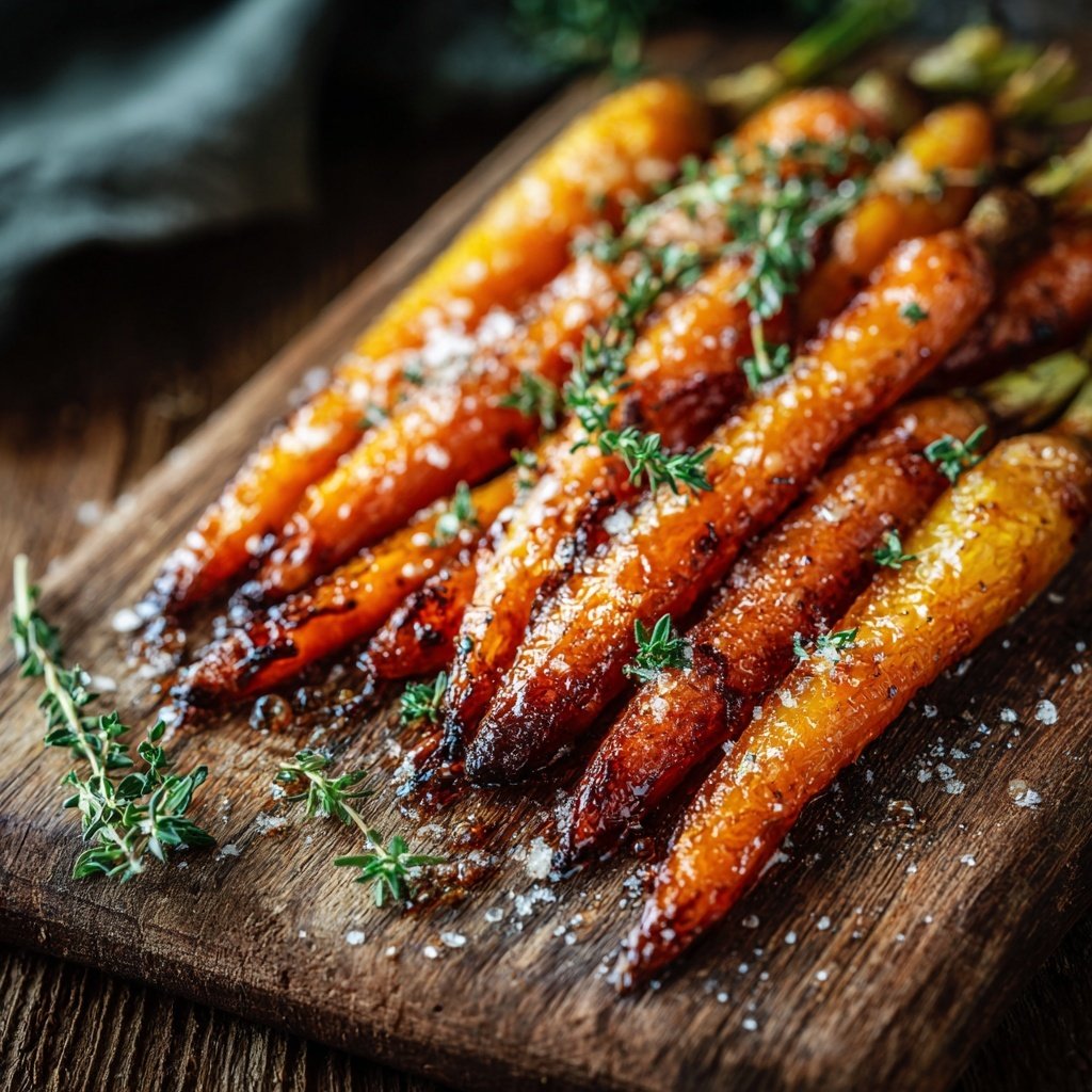 Roasted Carrots With Honey