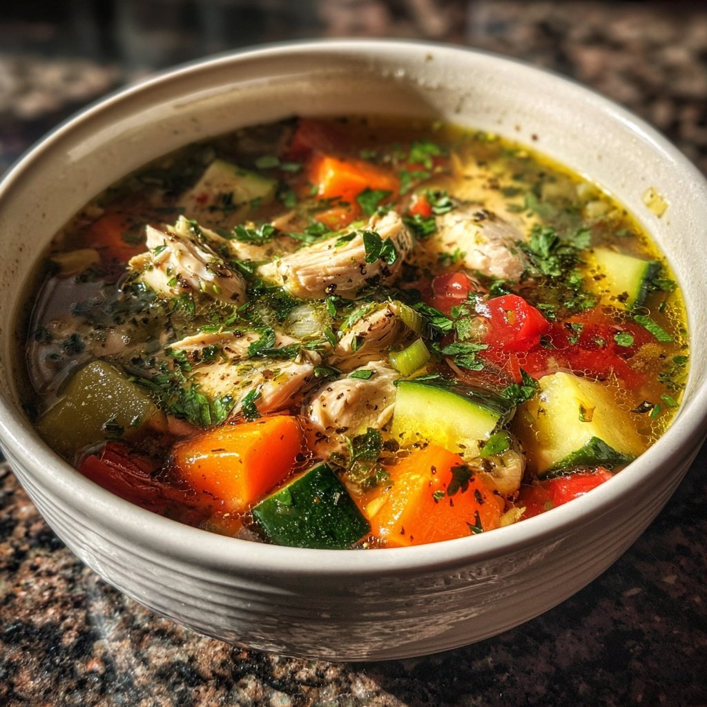 Healthy Chicken Vegetable Soup