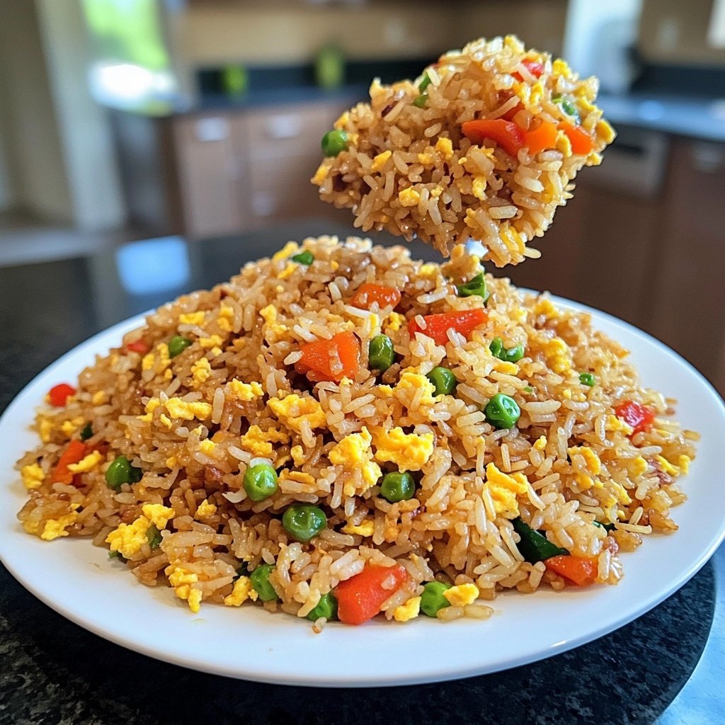 Easy Egg Fried Rice Just Like Chinese Takeout