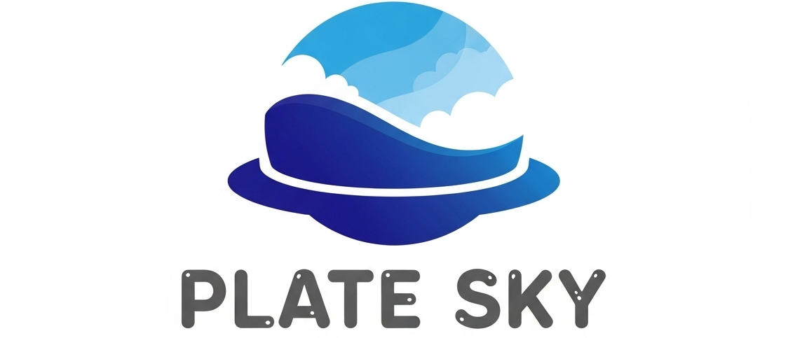 Plate Sky