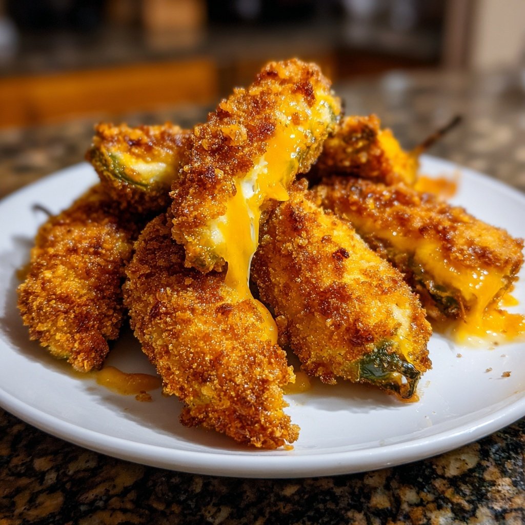 Jalapeno Poppers with Jalapeno Jam