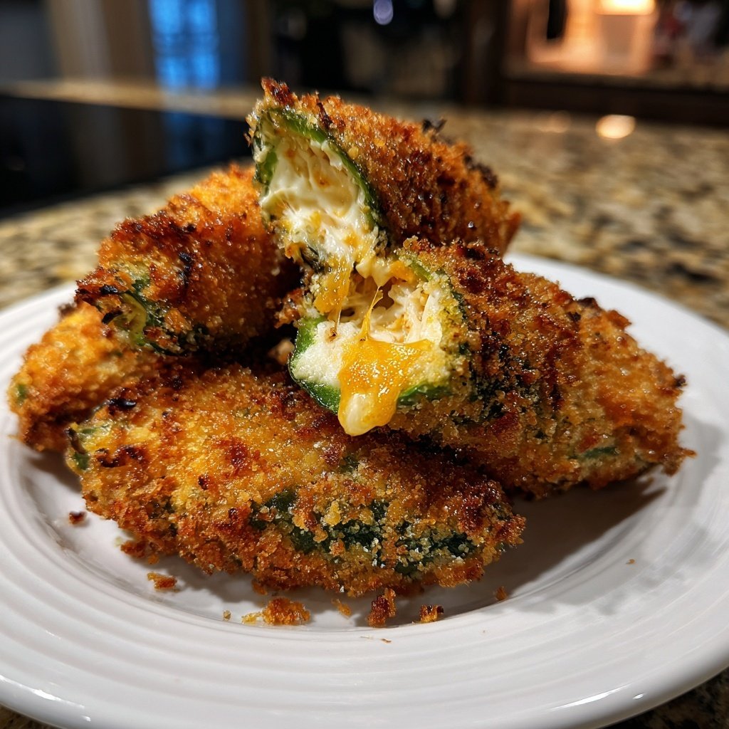 Jalapeno Poppers with Panko Crust