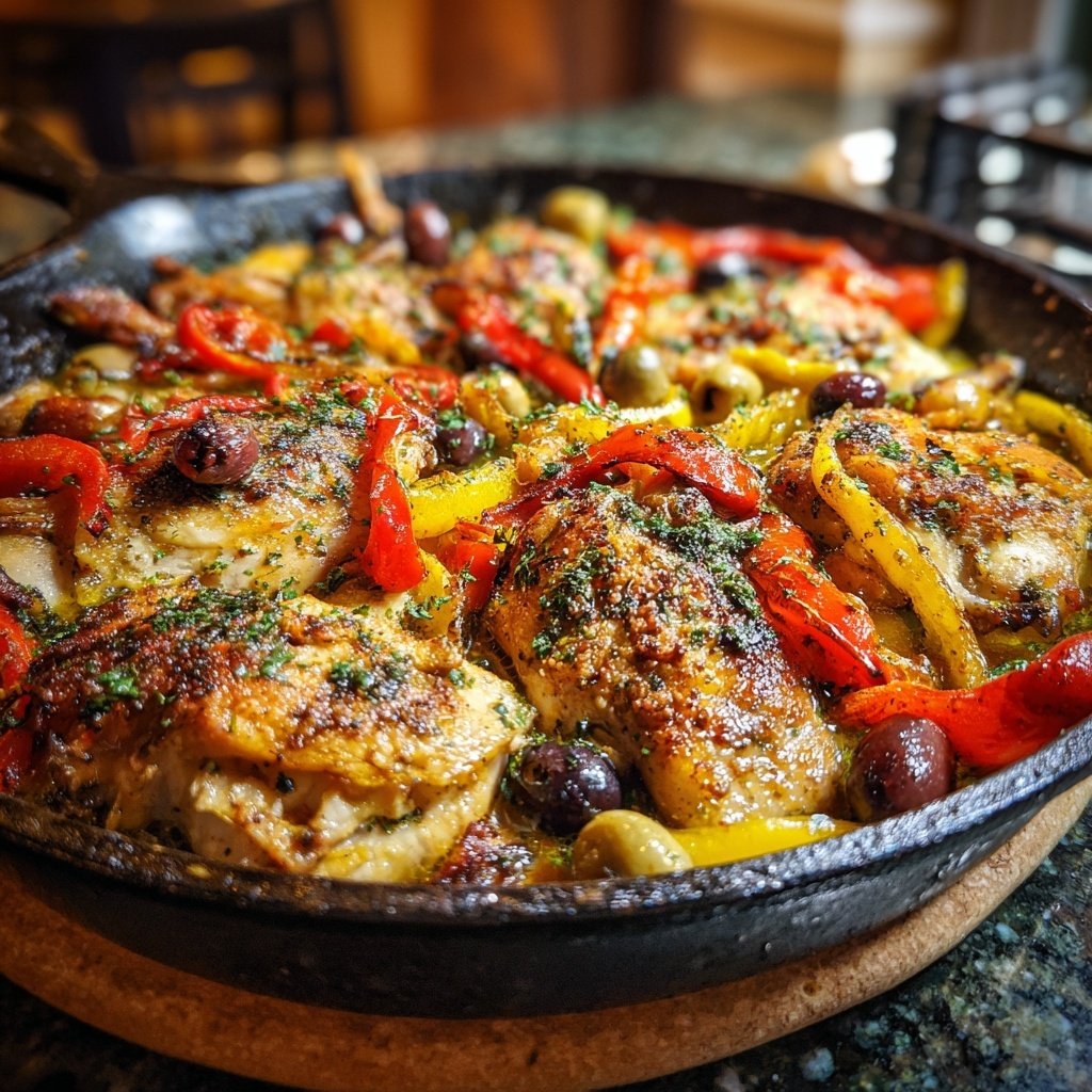 Greek Chicken Sheet Pan Dinner